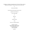 Cover page: The Influence of the Home Learning Environment on Preschool Children's Informal Mathematical Development: Variation by Age and Socioeconomic Status