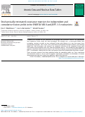 Cover page: Stochastically estimated covariance matrices for independent and cumulative fission yields in the ENDF/B-VIII.0 and JEFF-3.3 evaluations