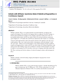 Cover page: Infants with Williams syndrome detect statistical regularities in continuous speech