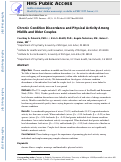 Cover page: Chronic Condition Discordance and Physical Activity Among Midlife and Older Couples