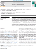 Cover page: Arguments for amending smoke-free legislation in U.S. states to restrict use of electronic nicotine delivery systems