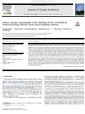 Cover page: China's energy consumption in the building sector: A Statistical Yearbook-Energy Balance Sheet based splitting method