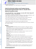 Cover page: Opioid use disorder incidence and treatment among incarcerated pregnant women in the United States: results from a national surveillance study.