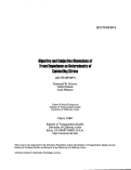 Cover page: Objective and Subjective Dimensions of Travel Impedance as Determinants of Commuting Stress