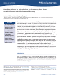 Cover page: Handling delayed or missed direct oral anticoagulant doses: model-informed individual remedial dosing.