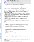 Cover page: Clinician Recognition of the Acute Respiratory Distress Syndrome: Risk Factors for Under-Recognition and Trends Over Time.