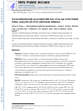 Cover page: Social determinants associated with loss of an eye in the United States using the All of Us nationwide database