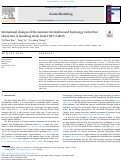 Cover page: Interannual changes of the summer circulation and hydrology in the East China Sea: A modeling study from 1981 to 2015