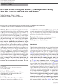 Cover page: HIV Risk Profiles Among HIV-Positive, Methamphetamine-Using Men Who Have Sex with Both Men and Women