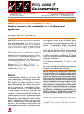 Cover page: Sex hormones in the modulation of irritable bowel syndrome