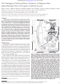 Cover page: The Paleogene California River: Evidence of Mojave-Uinta paleodrainage from U-Pb ages of detrital zircons