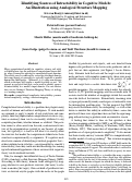 Cover page: Identifying Sources of Intractability in Cognitive Models: An Illustration Using Analogical Structure Mapping