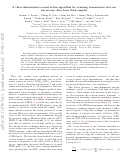 Cover page: A single-projection three-dimensional reconstruction algorithm for scanning transmission electron microscopy data