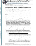 Cover page: Neurocomputational Changes in Inhibitory Control Associated With Prolonged Exposure Therapy