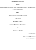 Cover page: Effect of Simulated High Hydrogen Content Combustion Environments on Abradable Properties of Ceramic Turbine Coatings