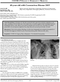 Cover page: 48-year-old with Coronavirus Disease 2019