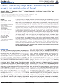 Cover page: Cortical connectivity maps reveal anatomically distinct areas in the parietal cortex of the rat