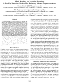 Cover page: Mind Reading by Machine Learning: A Doubly Bayesian Method for Inferring Mental Representations