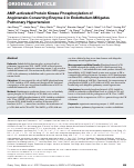 Cover page: AMP-activated Protein Kinase Phosphorylation of Angiotensin-Converting Enzyme 2 in Endothelium Mitigates Pulmonary Hypertension