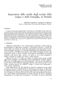 Cover page: Importanza dello studio degli ecotipi della steppa e della boscaglia, in Somalia