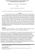 Cover page: Understanding the Role of the Corporation in Sustainability Transitions