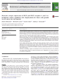 Cover page: Aberrant, ectopic expression of VEGF and VEGF receptors 1 and 2 in malignant colonic epithelial cells. Implications for these cells growth via an autocrine mechanism.