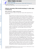 Cover page: Editorial commentary: Mitochondrial autophagy in cardiac aging is all fluxed up