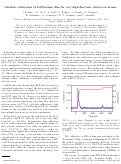 Cover page: Absolute calibration of GafChromic film for very high flux laser driven ion beams