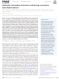 Cover page: Molecular forecasting of domoic acid during a pervasive toxic diatom bloom