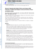 Cover page: Women's Reproductive Rights Policies and Adverse Birth Outcomes: A State-Level Analysis to Assess the Role of Race and Nativity Status