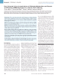 Cover page: First-Trimester Urine Concentrations of Phthalate Metabolites and Phenols and Placenta miRNA Expression in a Cohort of U.S. Women