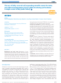 Cover page: The use of fully-covered self-expanding metallic stents for intraprocedural management of post-sphincterotomy perforations: a single-center study (with video)