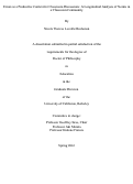 Cover page: Errors as a Productive Context for Classroom Discussions: A Longitudinal Analysis of Norms in a Classroom Community