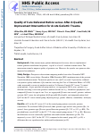 Cover page: Quality of Care Delivered Before vs After a&nbsp;Quality-Improvement Intervention for Acute Geriatric Trauma