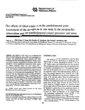 Cover page: The effects of tibial rotation on the patellofemoral joint: assessment of the changes in in situ strain in the peripatellar retinaculum and the patellofemoral contact pressures and areas.