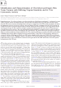 Cover page: Identification and Characterization of Clostridium perfringens Beta Toxin Variants with Differing Trypsin Sensitivity and In Vitro Cytotoxicity Activity