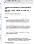 Cover page: Consistency Among Social Groups in Judging Emotions Across Time