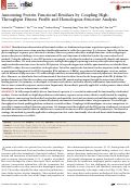 Cover page: Annotating Protein Functional Residues by Coupling High-Throughput Fitness Profile and Homologous-Structure Analysis