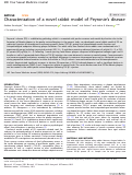 Cover page: Characterization of a novel rabbit model of Peyronies disease.