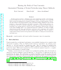 Cover page: Beating the Perils of Non-Convexity: Guaranteed Training of Neural Networks using Tensor Methods