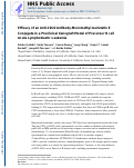 Cover page: Efficacy of an anti-CD22 antibody-monomethyl auristatin E conjugate in a preclinical xenograft model of precursor B-cell acute lymphoblastic leukemia