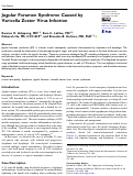 Cover page: Jugular Foramen Syndrome Caused by Varicella Zoster Virus Infection.