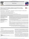 Cover page: Impact of a novel homozygous mutation in nicotinamide nucleotide transhydrogenase on mitochondrial DNA integrity in a case of familial glucocorticoid deficiency