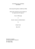 Cover page: Isoform Specific Regulation of miRNA 21 and miRNA 194-2 by HNF4α