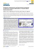 Cover page: Systematic Computational and Experimental Investigation of Lithium-Ion Transport Mechanisms in Polyester-Based Polymer Electrolytes