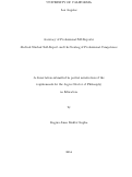 Cover page: Accuracy of Professional Self-Reports: Medical Student Self-Report and the Scoring of Professional Competence