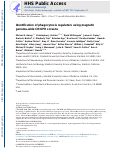 Cover page: Identification of phagocytosis regulators using magnetic genome-wide CRISPR screens