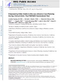 Cover page: Empowering Older Adults to Discuss Advance Care Planning During Clinical Visits: The PREPARE Randomized Trial.