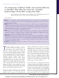 Cover page: Mapping concentrations of posttraumatic stress and depression trajectories following Hurricane Ike