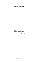 Cover page: Ciel polaire